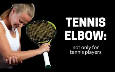 What causes tennis elbow?